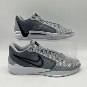 Womens Sz 11 / Mens Sz 9.5 Nike Sabrina 1 Grey White Basketball Shoes FQ3837 011